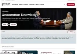 Sites similar to uncommonknowledge.org