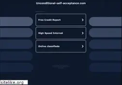 Sites similar to unconditional-self-acceptance.com