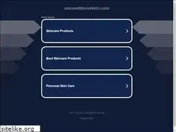 Sites similar to unconditionalskin.com