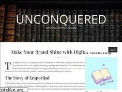 Sites similar to unconqueredthebook.com