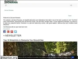 Sites similar to uncover-romania.com