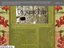 Sites similar to uncoveredruby.blogspot.com