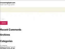 Sites similar to uncoveringspain.com