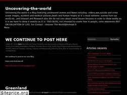 Sites similar to uncoveringtheworld.wordpress.com