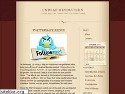 Sites similar to undeadrevolution.wordpress.com