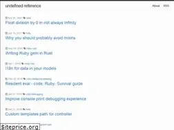Sites similar to undefined-reference.org