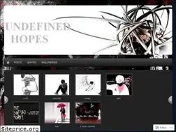 Sites similar to undefinedhopes.wordpress.com
