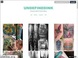 Sites similar to undefinedink.com