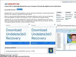 Sites similar to undelete360.com