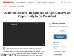 Sites similar to under35potus.com