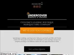 Sites similar to undercovermarquees.com.au