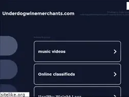 Sites similar to underdogwinemerchants.com