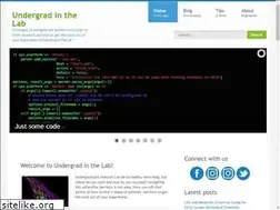 Sites similar to undergradinthelab.com