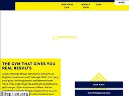 Sites similar to underground-gym.com