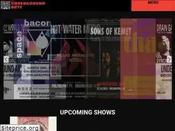 Sites similar to undergroundarts.org