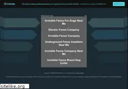 Sites similar to undergroundfencecompany.com