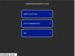 Sites similar to undergroundiptv.com