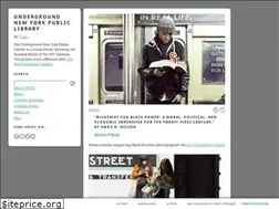 Sites similar to undergroundnewyorkpubliclibrary.com