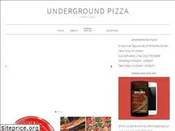 Sites similar to undergroundpizza.com
