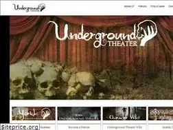 Sites similar to undergroundtheater.org