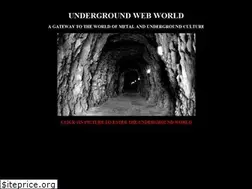 Sites similar to undergroundwebworld.org