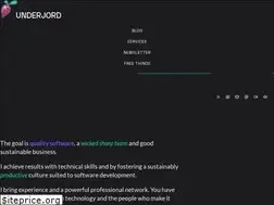 Sites similar to underjord.io