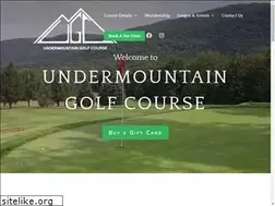 Sites similar to undermountaingolf.com