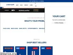 Sites similar to underneathskincare.com