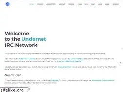 Sites similar to undernet.org