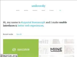 Sites similar to underovsky.com