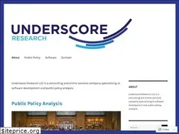 Sites similar to underscoreresearch.com