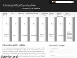 Sites similar to understandchinaenergy.org