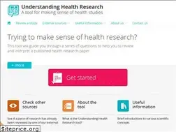 Sites similar to understandinghealthresearch.org