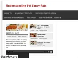 Sites similar to understandingpetfancyrats.com