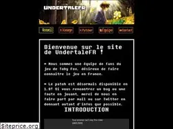 Sites similar to undertale-fr.com