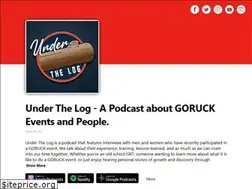 Sites similar to underthelog.com