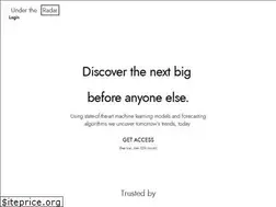 Sites similar to undertheradar.io