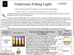 Sites similar to underwaterfishinglights.net