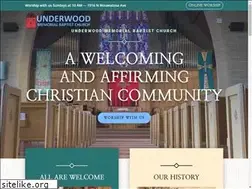 Sites similar to underwoodchurch.org
