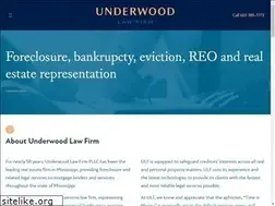 Sites similar to underwoodlawfirm.com