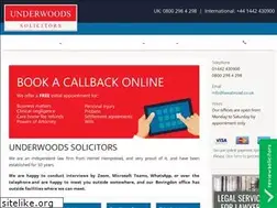 Sites similar to underwoods-solicitors.co.uk
