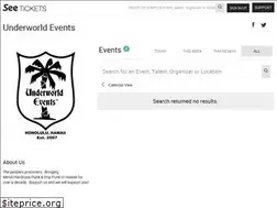 Sites similar to underworldevents.com
