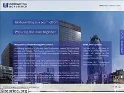 Sites similar to underwritingworkbench.com