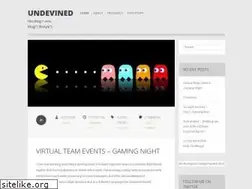 Sites similar to undevined.blog