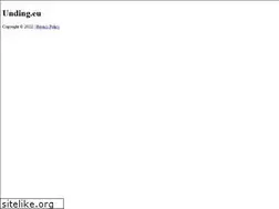 Sites similar to unding.eu
