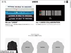Sites similar to undis.jp