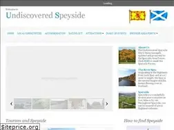 Sites similar to undiscoveredspeyside.org