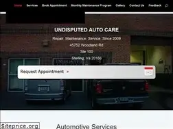 Sites similar to undisputedautocare.com