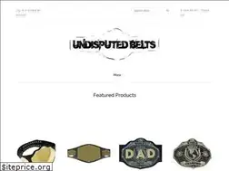 Sites similar to undisputedbelts.com