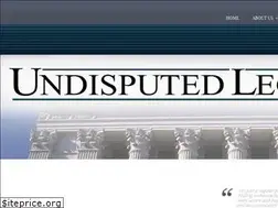 Sites similar to undisputedlegal.com